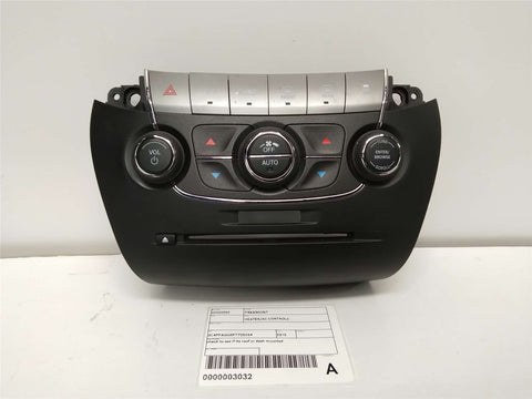 Fiat, Freemont Heater/Ac Controls Dash Mounted Control Type Jf 04/13 01/17