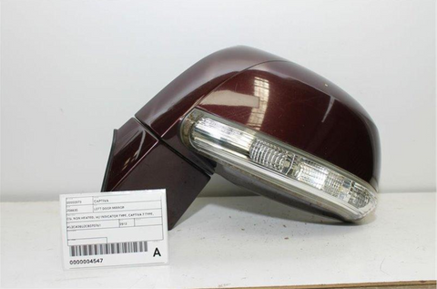 Holden, Captiva Left Door Mirror Cg Non Heated W/ Indicator Type Captiva 7 Type 09/06 09/15