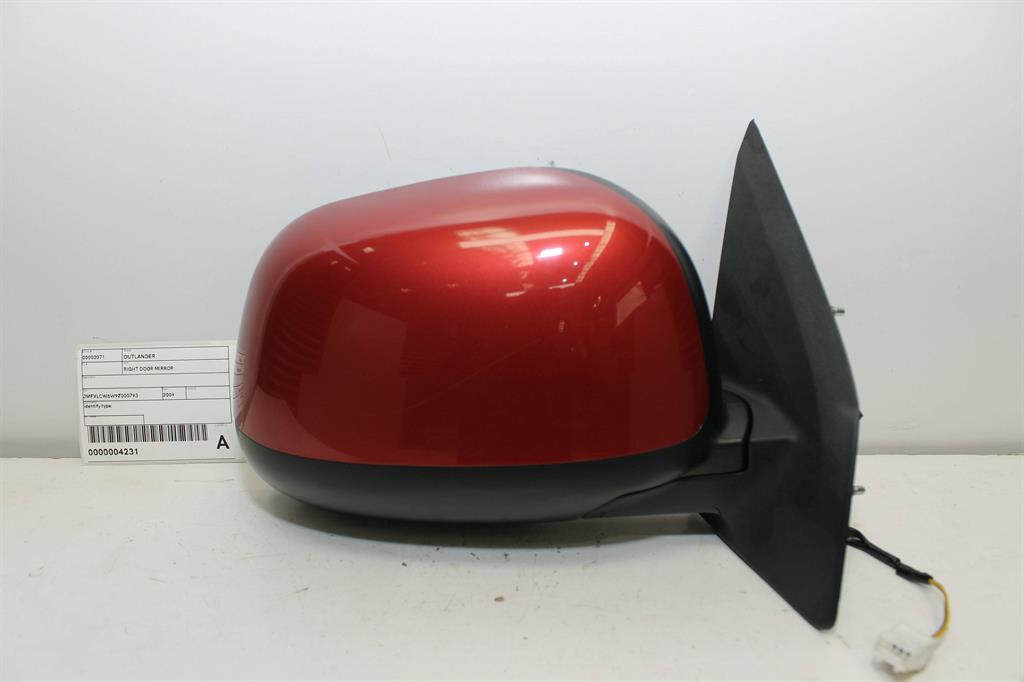 Used Mitsubishi, Outlander Right Door Mirror Zg 3 Wire Type 11/06 09/09 2009 – image 1 - All Good Parts