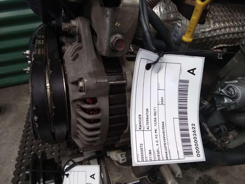 Ford, Ranger Alternator Diesel 3.0 Pj Pk 12/06 06/11