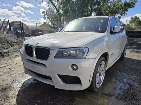 Bmw , X3 Left Headlamp , F25, Halogen Type, 12/10-03/14
