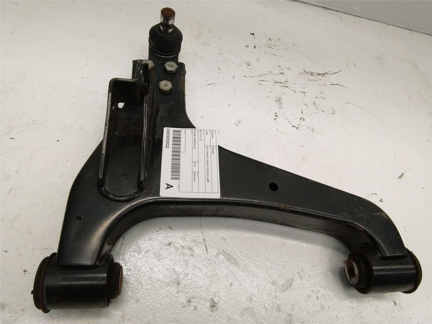 Ssangyong, Stavic Left Front Lower Control Arm 06/13 01/16