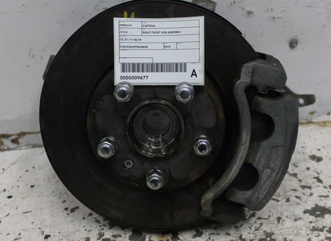 Holden, Captiva Right Front Hub Assembly Cg 01/11 06/18