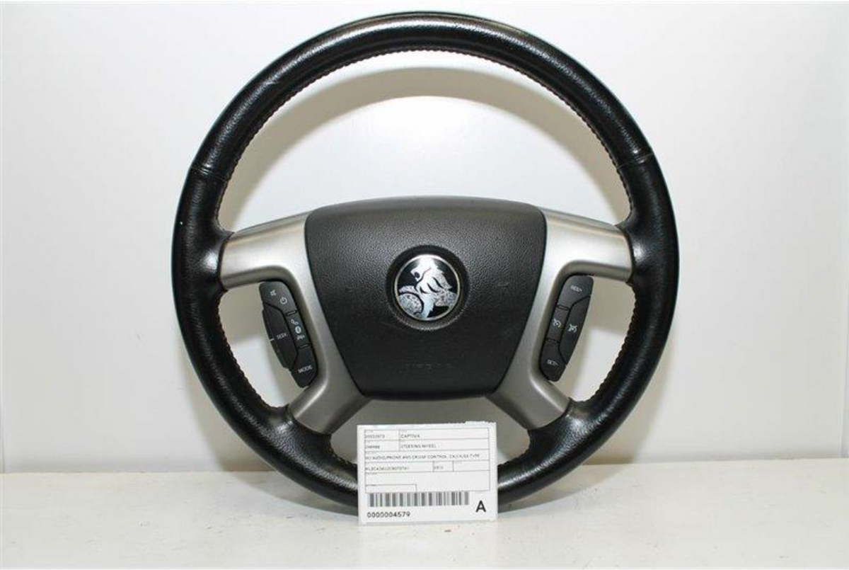 Used Holden, Captiva Steering Wheel W/ Audio/Phone And Cruise Control Cx/Lx/Sx Type (4Th Letter Vin C) Cg 01/11 06/18 2012 – image 1 - All Good Parts