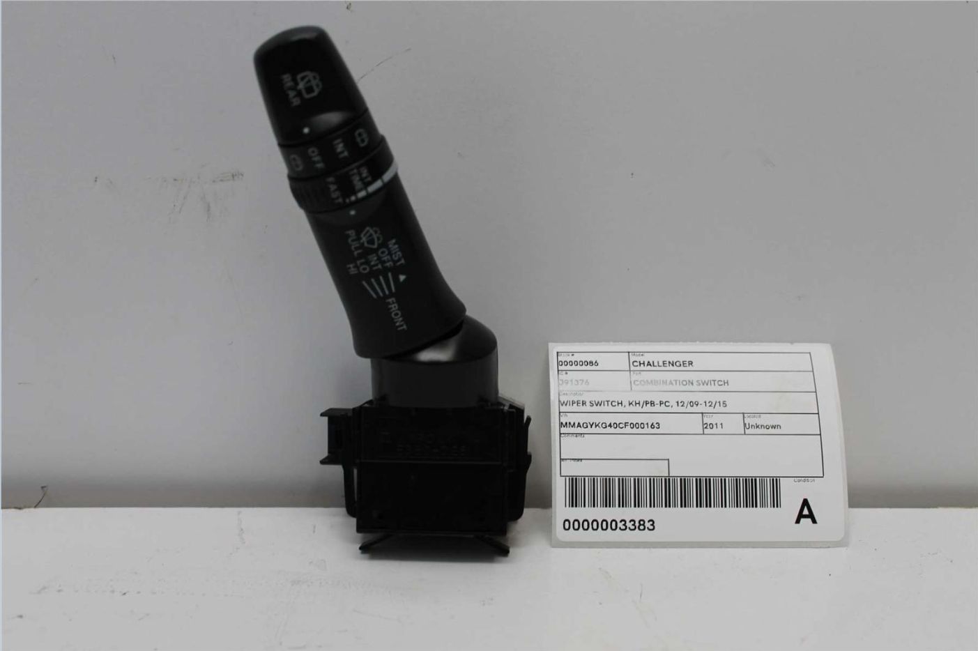 Mitsubishi, Challenger Combination Switch Wiper Switch Kh/Pb Pc 12/09 12/15