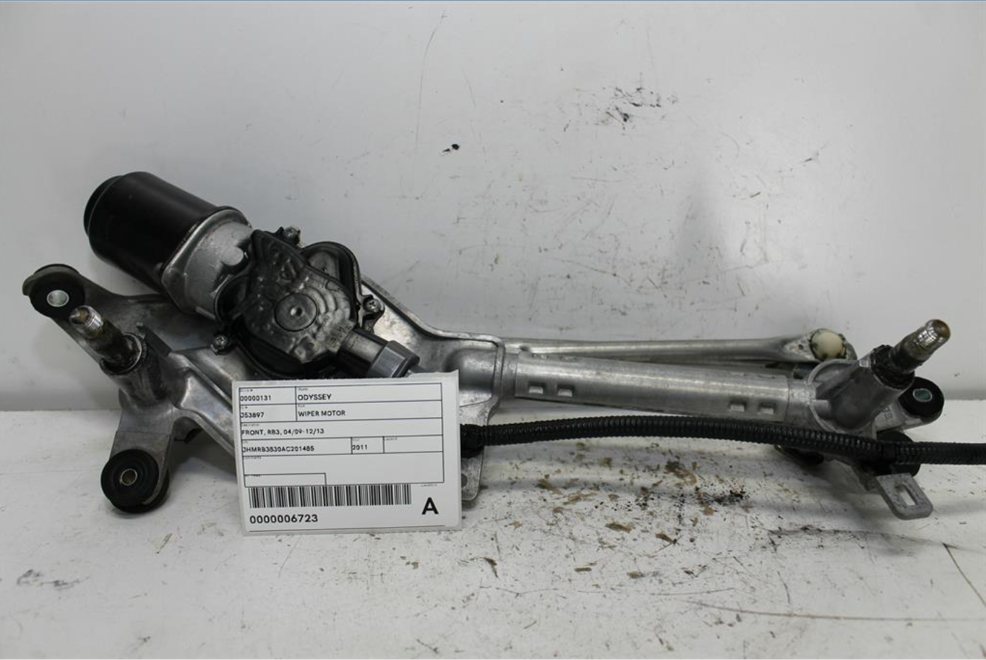 Honda, Odyssey Wiper Motor Front Rb3 04/09 12/13