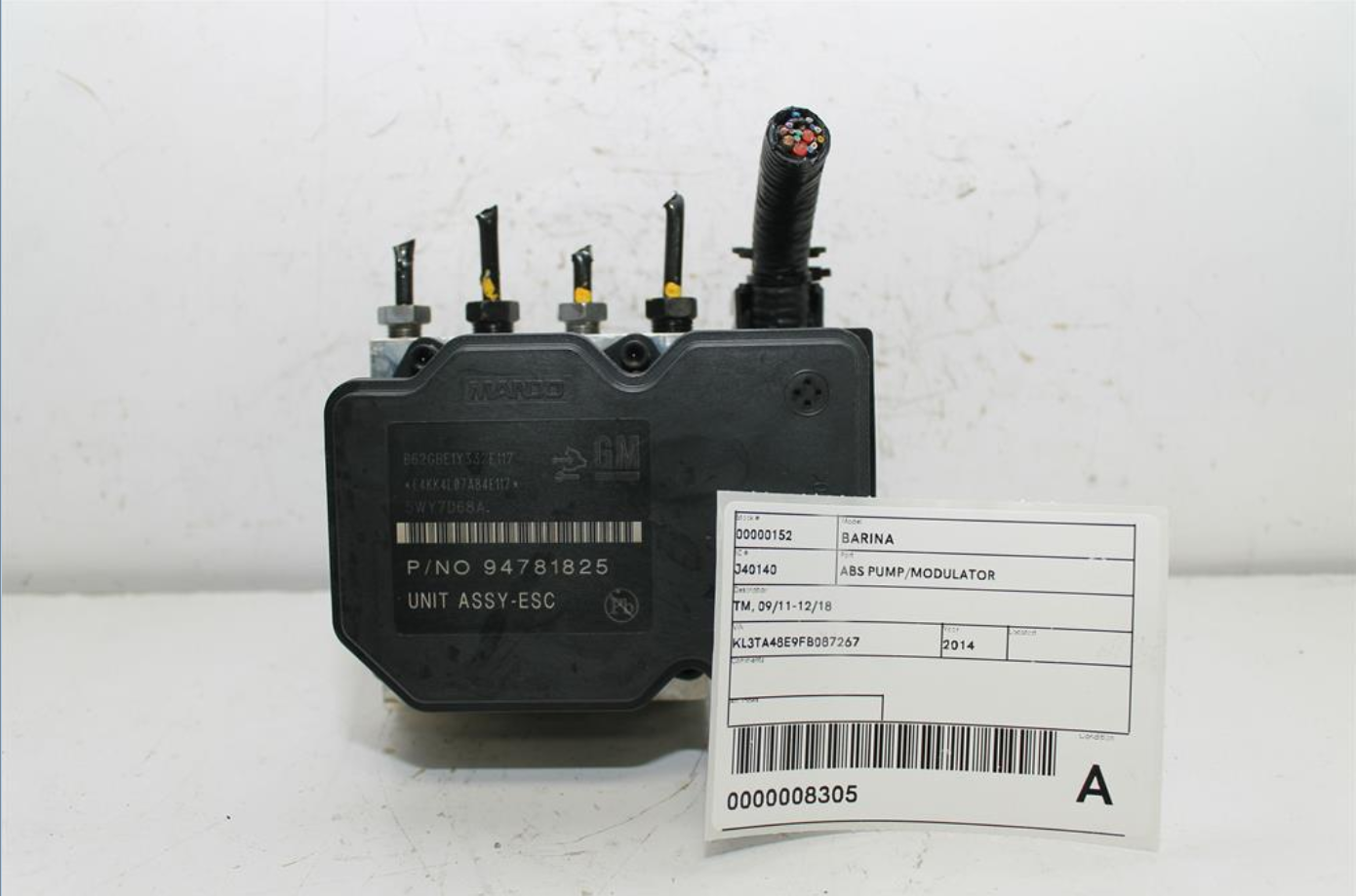 Holden, Barina Abs Pump/Modulator Tm 09/11 12/18