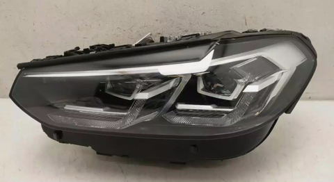 Bmw , X3 Left Headlamp , G01, W/ Led, Adaptive, Non Shadow Line Type, 08/21-08/24