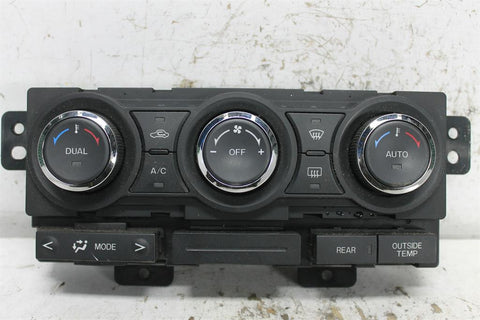 Mazda, CX9 Heater/Ac Controls Main Control W/O Heated Seat Type Tb 06/09 12/15