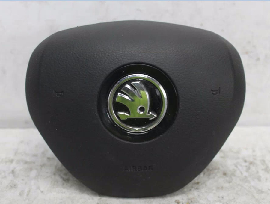 Skoda, Rapid Right Airbag Steering Wheel Nh 05/14 12/20