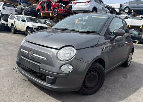 Fiat, 500 Right Headlamp ,  Halogen Type, 03/08-09/15