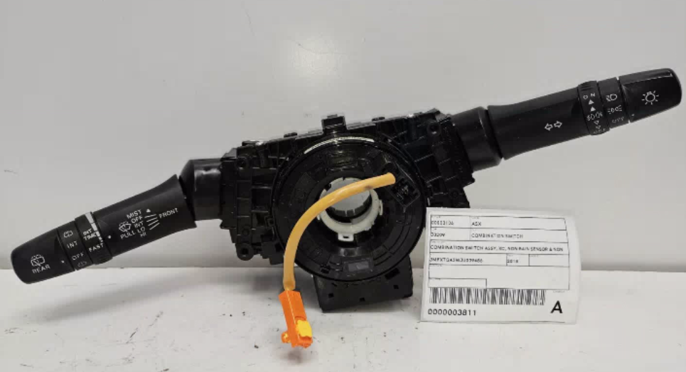 Mitsubishi, ASX Combination Switch Combination Switch Assy Xc Non Rain Sensor & Non Auto Light Type 07/17 05/19