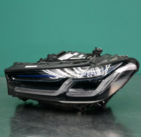 Bmw , 5 Series Left Headlamp , F90, M5, Laser, W/ Shadow Line Type, 07/20-05/23