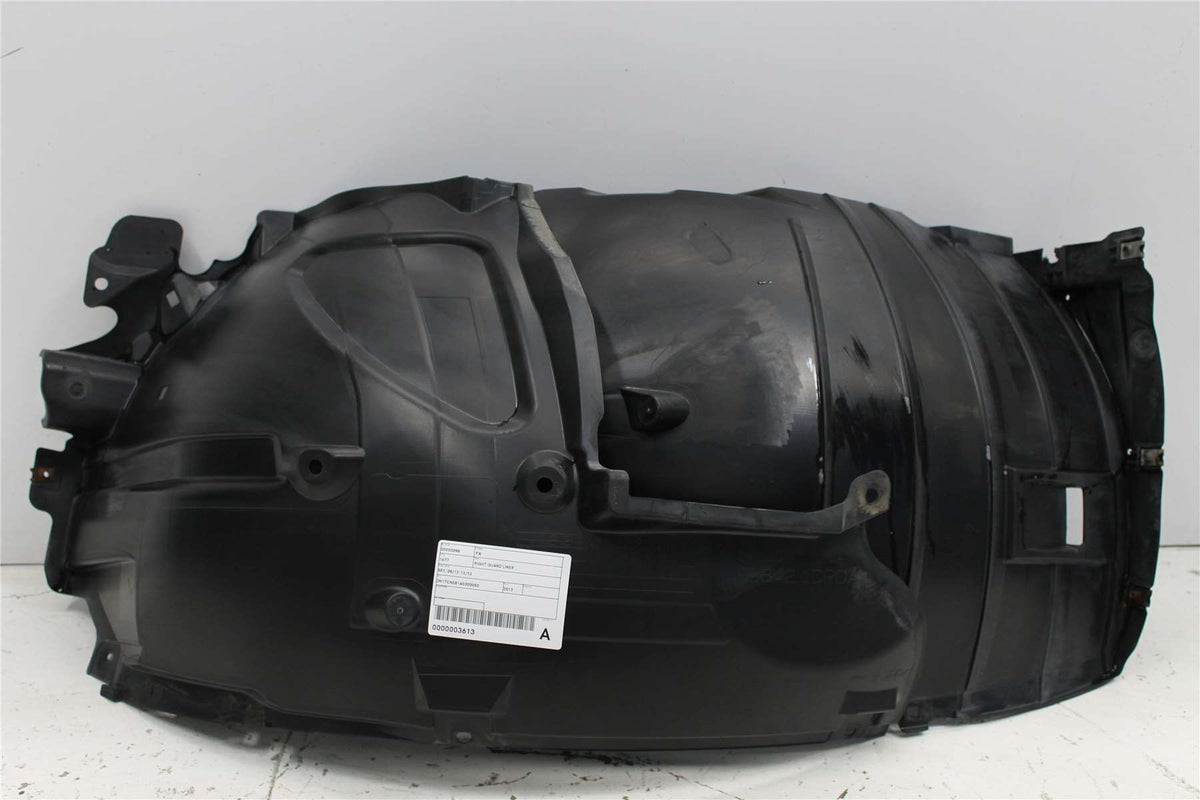 Used Infiniti, FX37 Right Guard Liner S51 08/12 12/13 2013 – image 1 - All Good Parts
