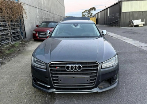 Audi, A8 Left Headlamp , D4, Led, Non Matrix Beam Type, 01/14-06/17