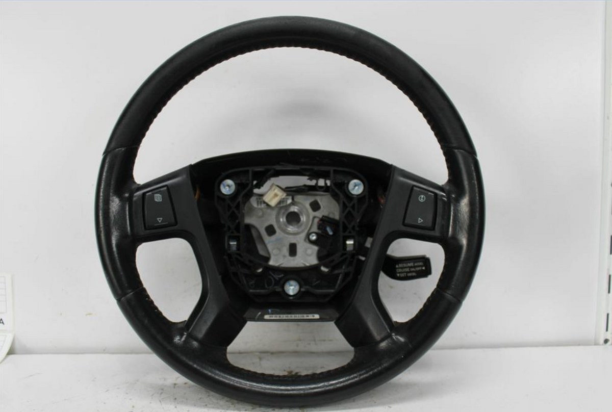 Used Dodge, Journey Steering Wheel Leather Jc 4 Spoke Non Audio Control W/ Cruise Control Type 05/08 07/11 2010 – image 1 - All Good Parts
