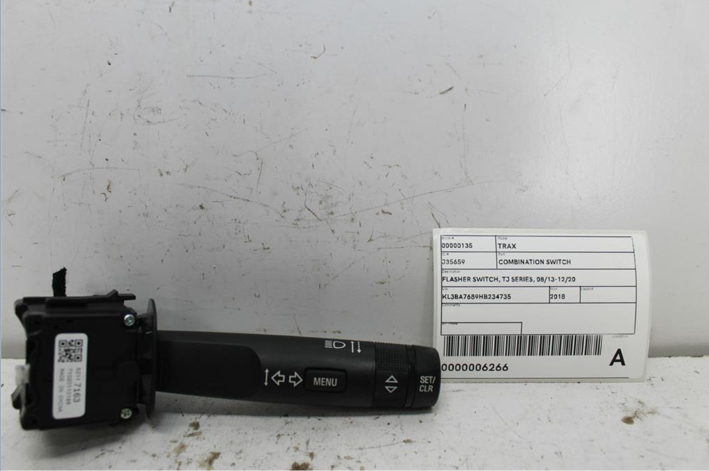 Holden, Trax Combination Switch Flasher Switch Tj Series 08/13 12/20