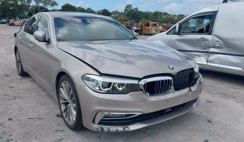 Bmw , 5 Series Right Headlamp , G30/G31, Sedan/Wagon, Led, Non Adaptive Type, 03/17-06/20