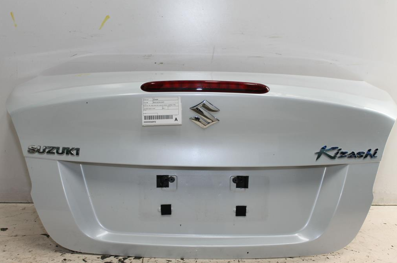 Suzuki, Kizashi Bootlid/Tailgate Bootlid Fr Non Spoiler Non Reverse Camera Type 12/09 01/17