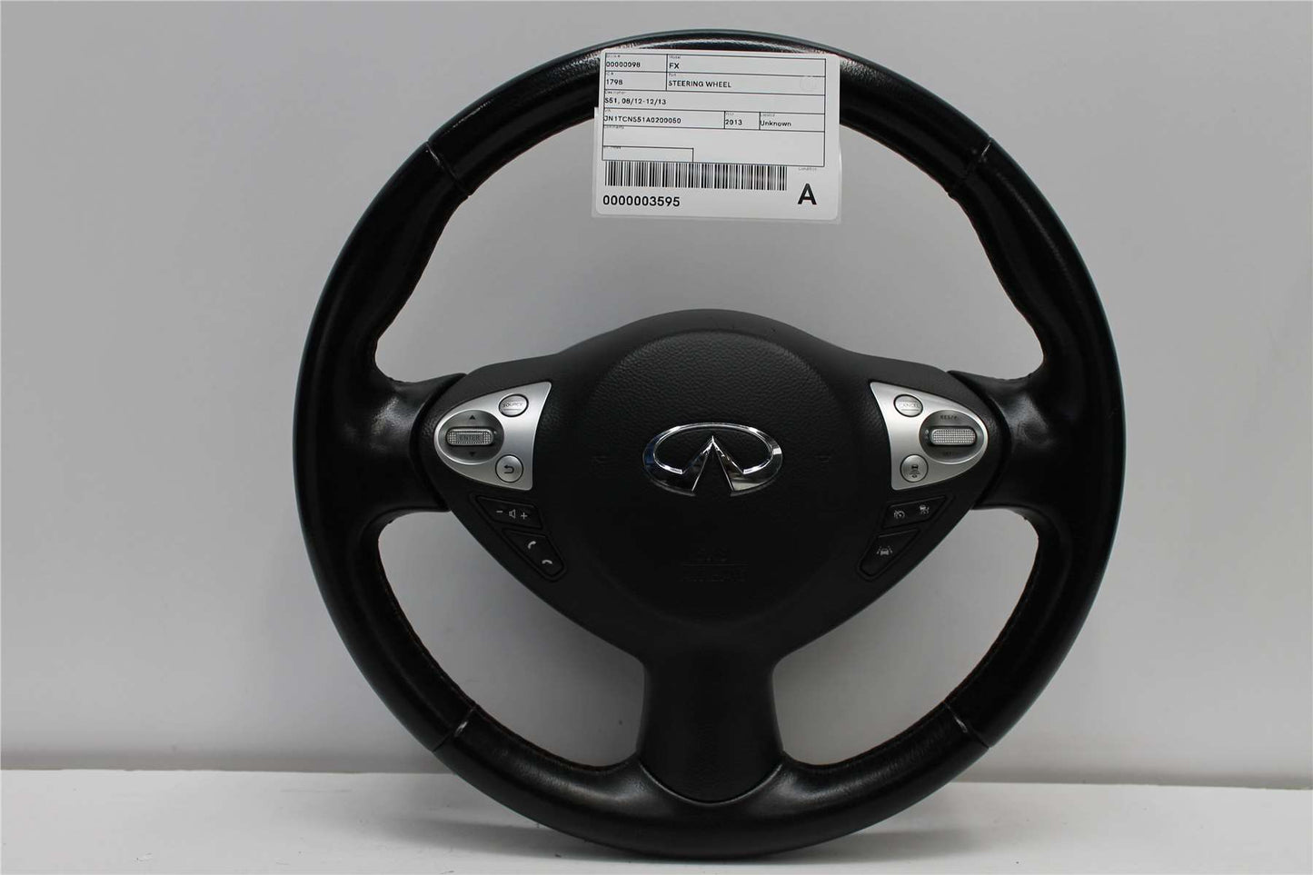 Infiniti, FX37 Steering Wheel S51 08/12 12/13