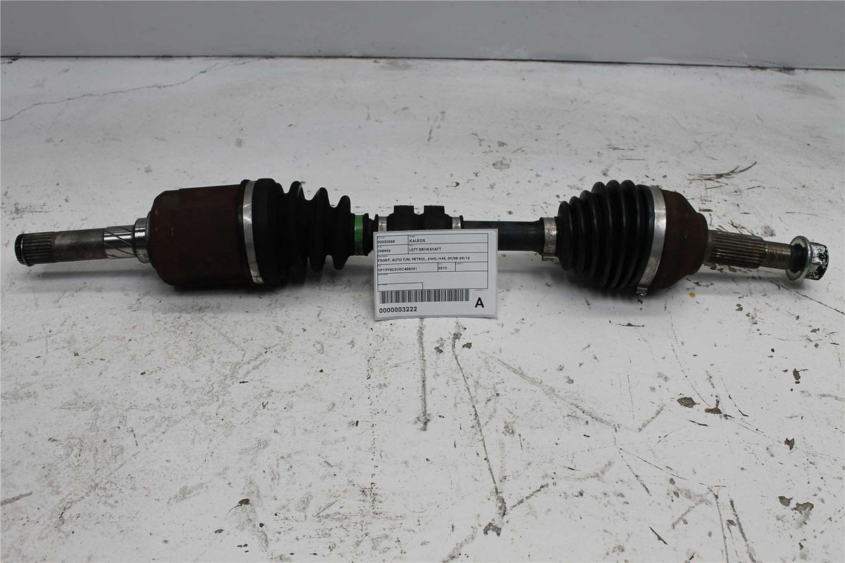 Used Renault, Koleos Left Driveshaft Front Auto T/M Petrol Awd H45 09/08 04/16 2013 – image 1 - All Good Parts