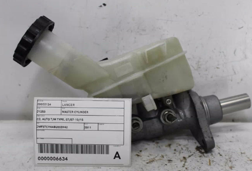 Mitsubishi, Lancer Master Cylinder Cj Auto T/M Type 07/07 10/15