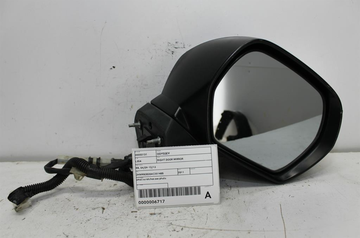 Honda, Odyssey Right Door Mirror Rb 04/09 12/13