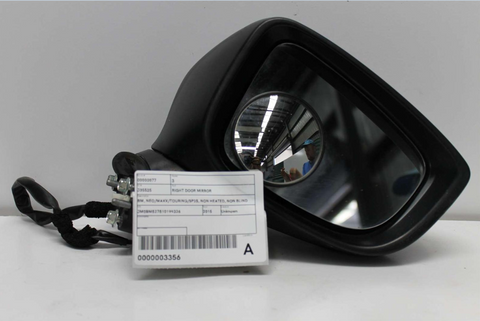 Mazda, 3 Right Door Mirror Bm Neo/Maxx/Touring/Sp25 Non Heated Non Blind Spot Type 11/13 05/16