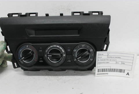 Mazda, 3 Heater/Ac Controls Bn Standard Type 05/16 02/19