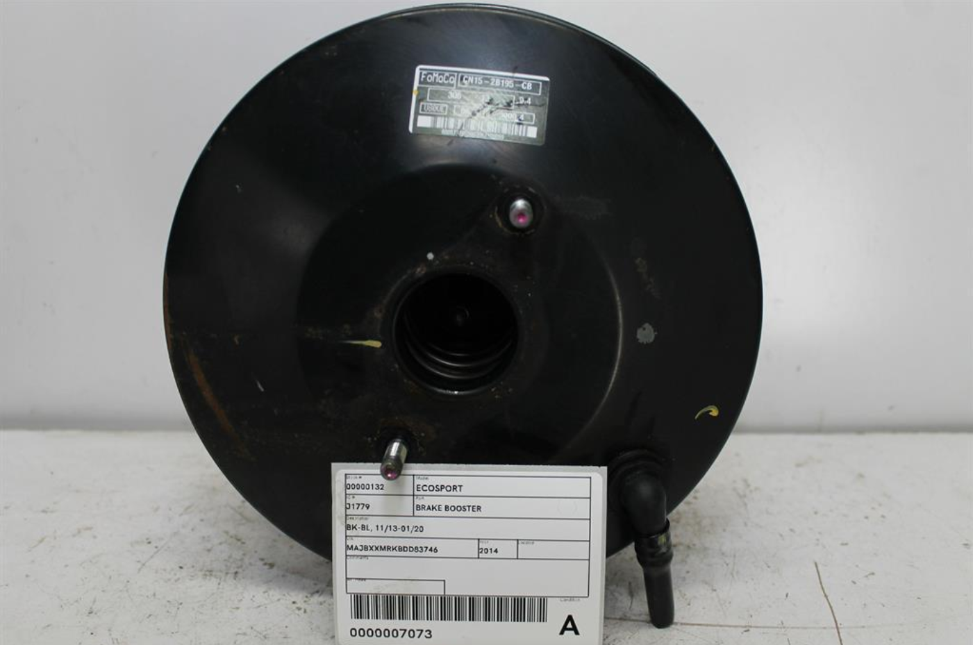 Ford, Ecosport Brake Booster Bk Bl 11/13 01/20