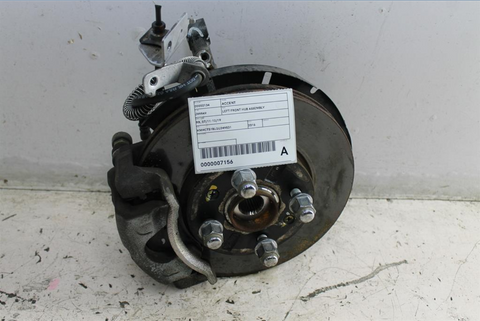 Hyundai, Accent Left Front Hub Assembly Rb 05/11 12/19