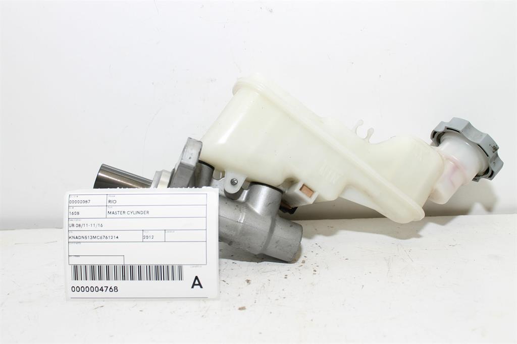 Kia, Rio Master Cylinder Ub 08/11 11/16