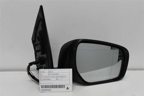 Renault, Koleos Right Door Mirror H45 Colour Coded Heated Power Folding Type 11/11 08/13