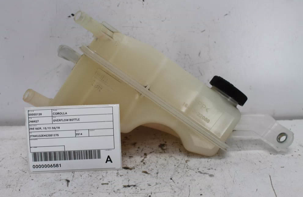 Toyota, Corolla Overflow Bottle Zre182R 10/12 06/18