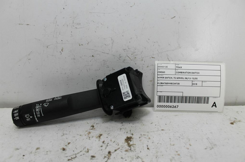 Holden, Trax Combination Switch Wiper Swtch Tj Series 08/13 12/20