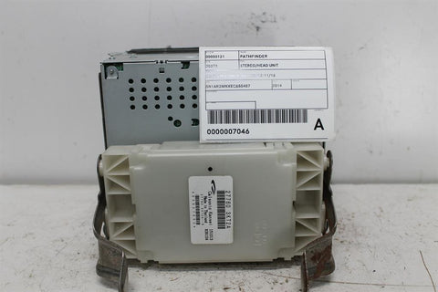 Nissan, Pathfinder Stereo/Head Unit Cd Player Only R52 06/13 11/16
