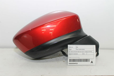 MAZDA, CX5 Right Door Mirror Ke Non Blind Spot Monitor Type Flasher In Mirror End Type 12/14 12/16