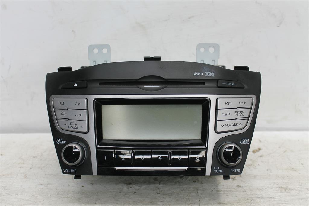 Used Hyundai, IX35 Stereo/Head Unit Display/Head Unit Single Disc Cd Player Non Bluetooth Lm Series 11/09 09/13 2010 – image 1 - All Good Parts