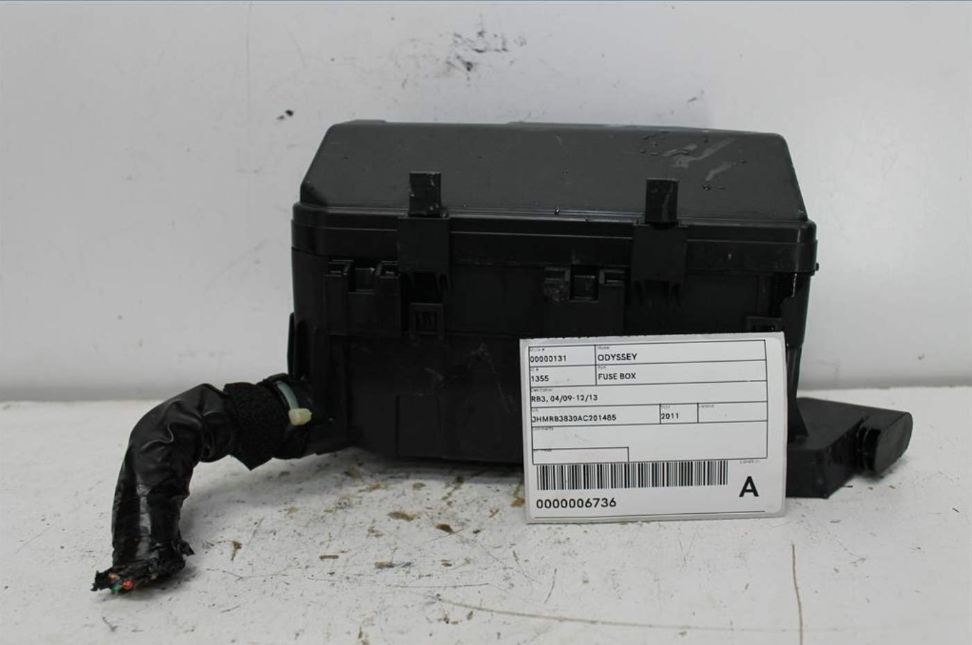 Honda, Odyssey Fuse Box Rb3 04/09 12/13