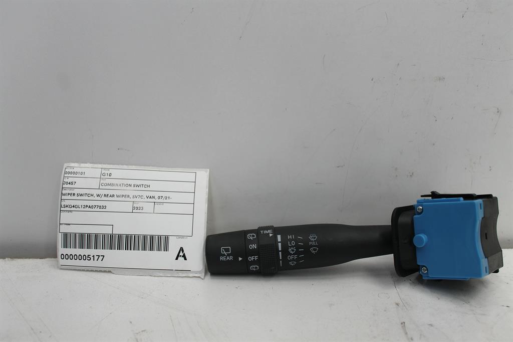 LDV, G10 Combination Switch Wiper Switch W/ Rear Wiper Sv7C Van 07/21