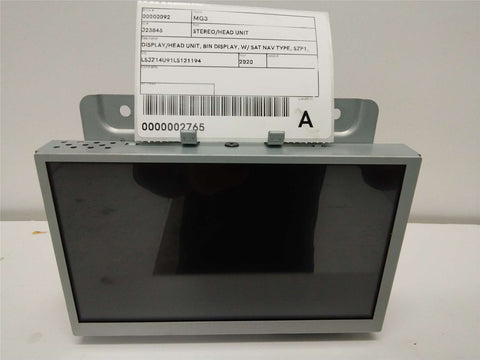 MG, MG3 Stereo/Head Unit Display/Head Unit 8In Display W/ Sat Nav Type Szp1 06/18