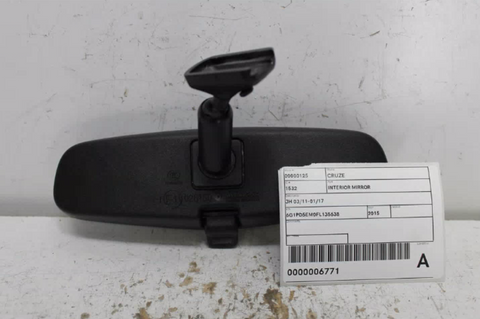 Holden, Cruze Interior Mirror Jh 03/11 01/17