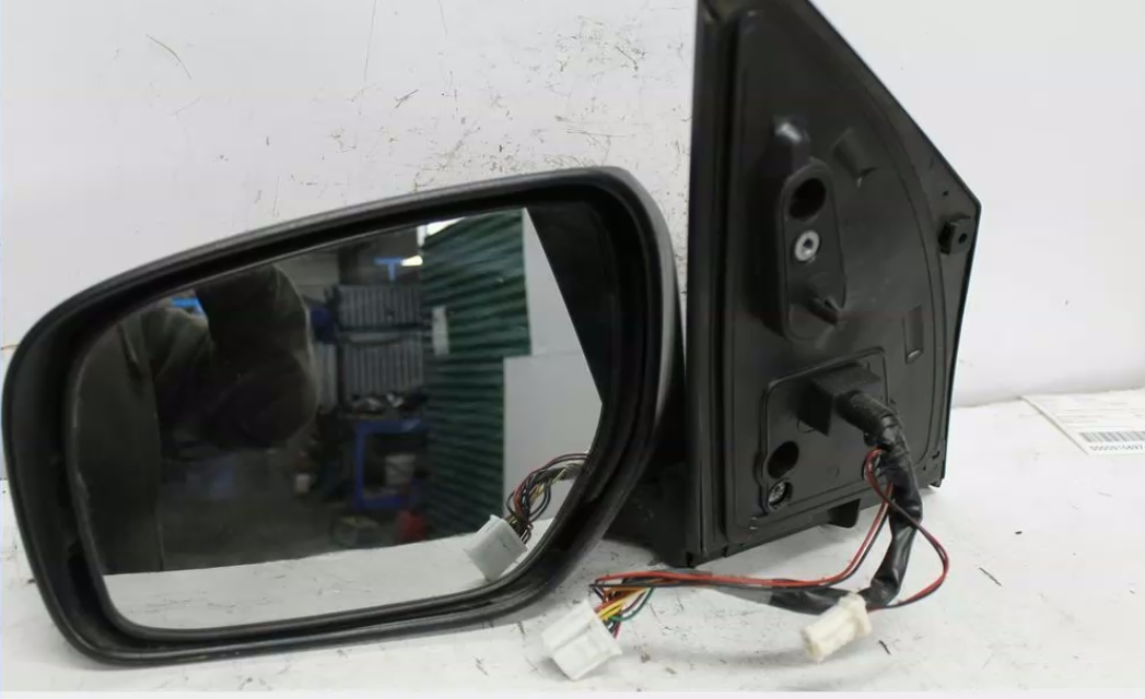 Renault, Koleos Left Door Mirror H45 Power Fold Satin Silver Type W/ Heated Non Blind Spot Type 09/13 04/16