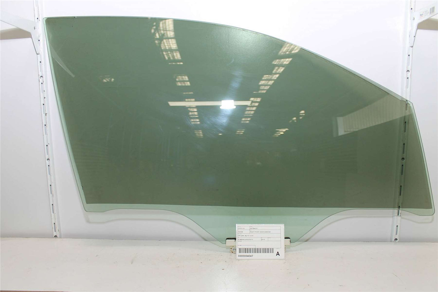 Subaru, Outback Right Front Door Window 6Th Gen 08/14 12/20