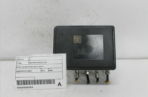 Mazda, 3 Abs Pump/Modulator Bm Bn P/N B62T437A0 06/13 02/19