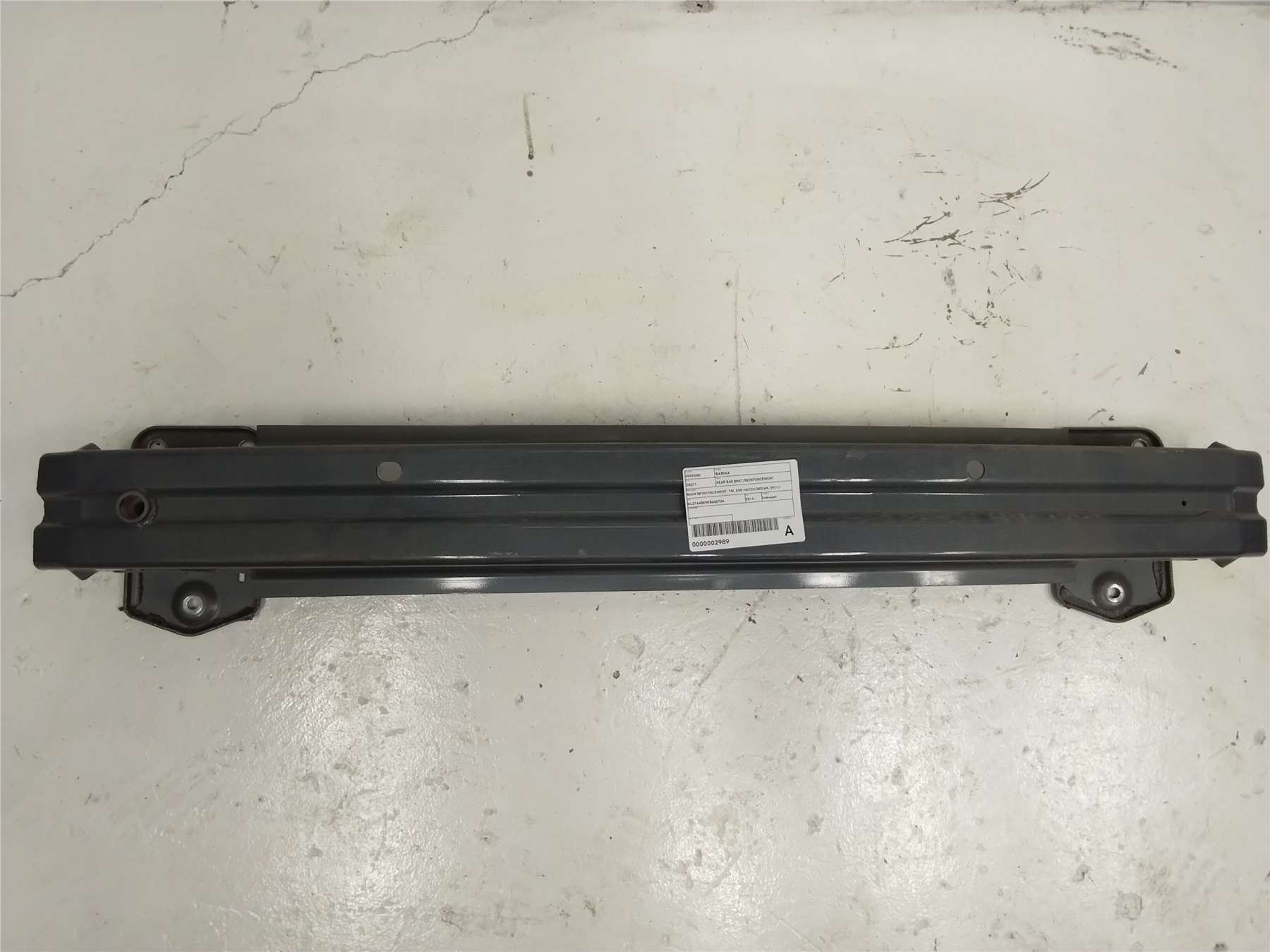 Used Holden, Barina Rear Bar Brkt/Reinforcement Main Reinforcement Tm 5Dr Hatch/Sedan 09/11 12/19 2014 – image 1 - All Good Parts