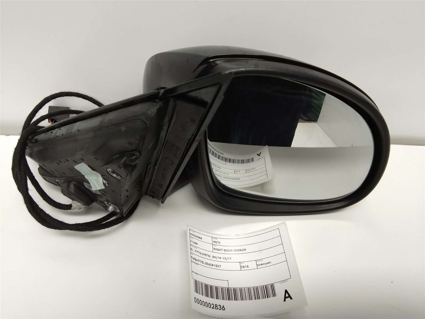 Skoda, Yeti Right Door Mirror 5L 77Tsi/90Tsi 04/14 12/17