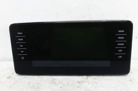 Skoda, Kamiq Stereo/Head Unit Display Unit 9.2 In Touchscreen W/ Sat Nav Type Nw 06/20
