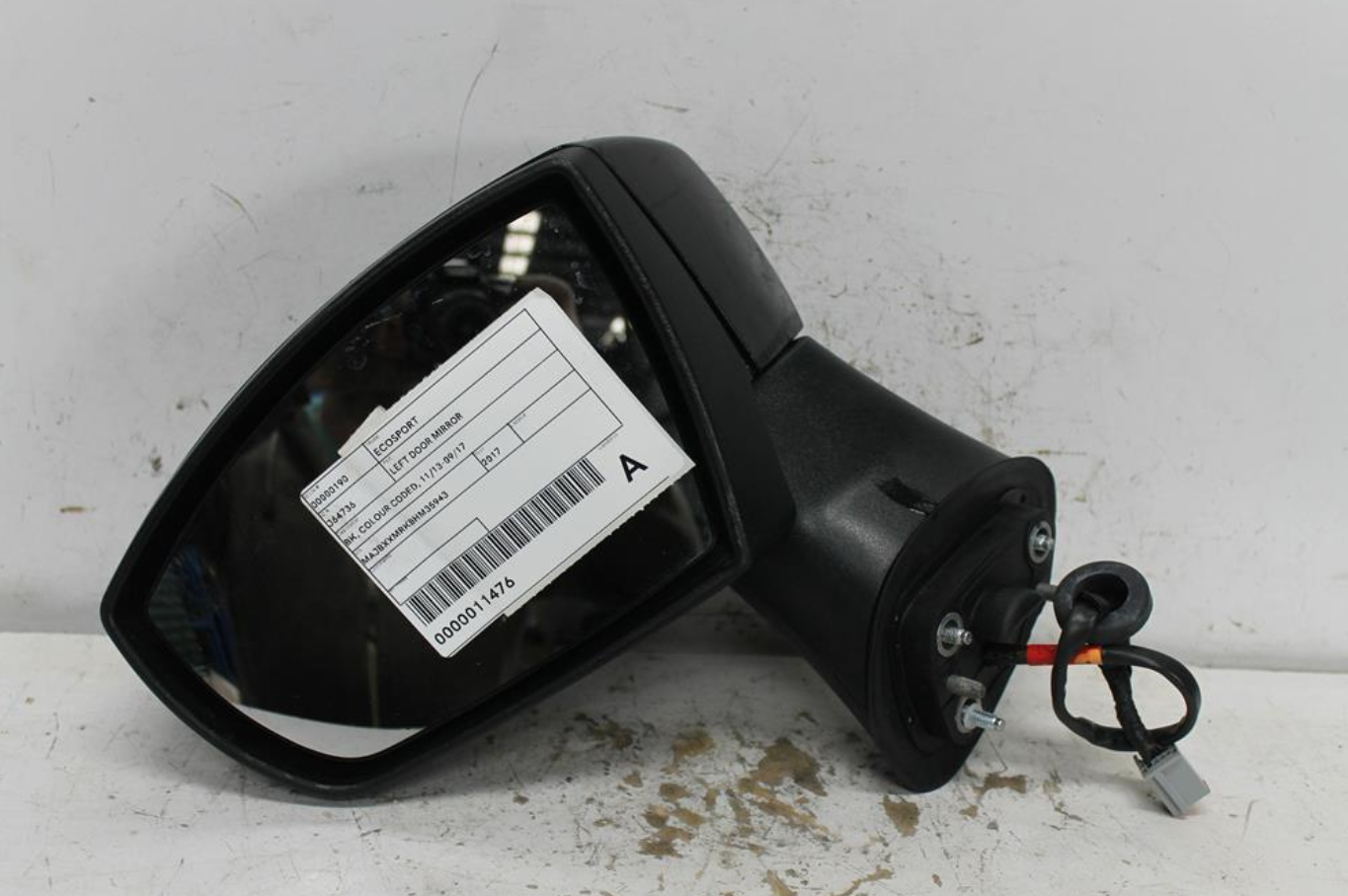 Ford, Ecosport Left Door Mirror Bk Colour Coded 11/13 09/17