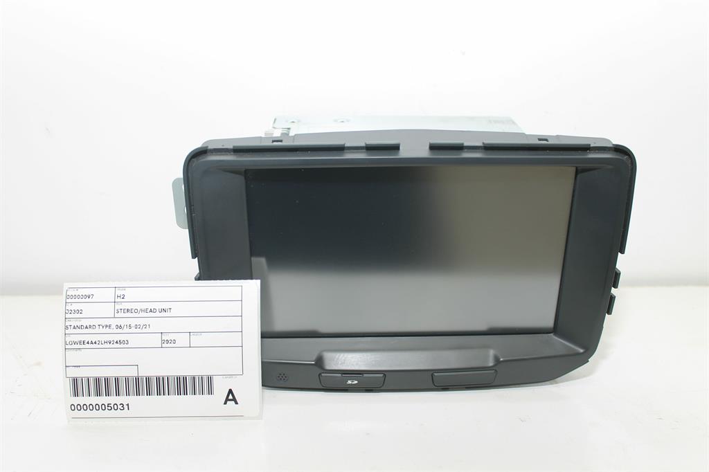 Used Haval, H2 Stereo/Head Unit Standard Type 06/15 02/21 2020 – image 1 - All Good Parts